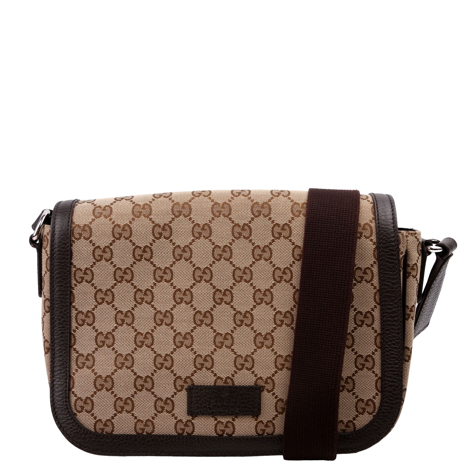 Gucci 449172 GG Canvas Messenger Bag