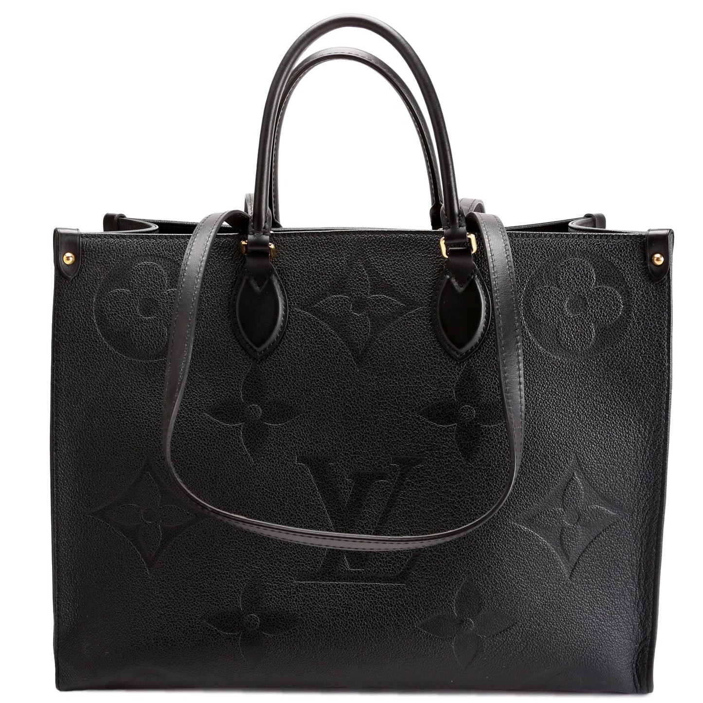 Louis Vuitton Onthego GM Empreinte Black/Yelllow