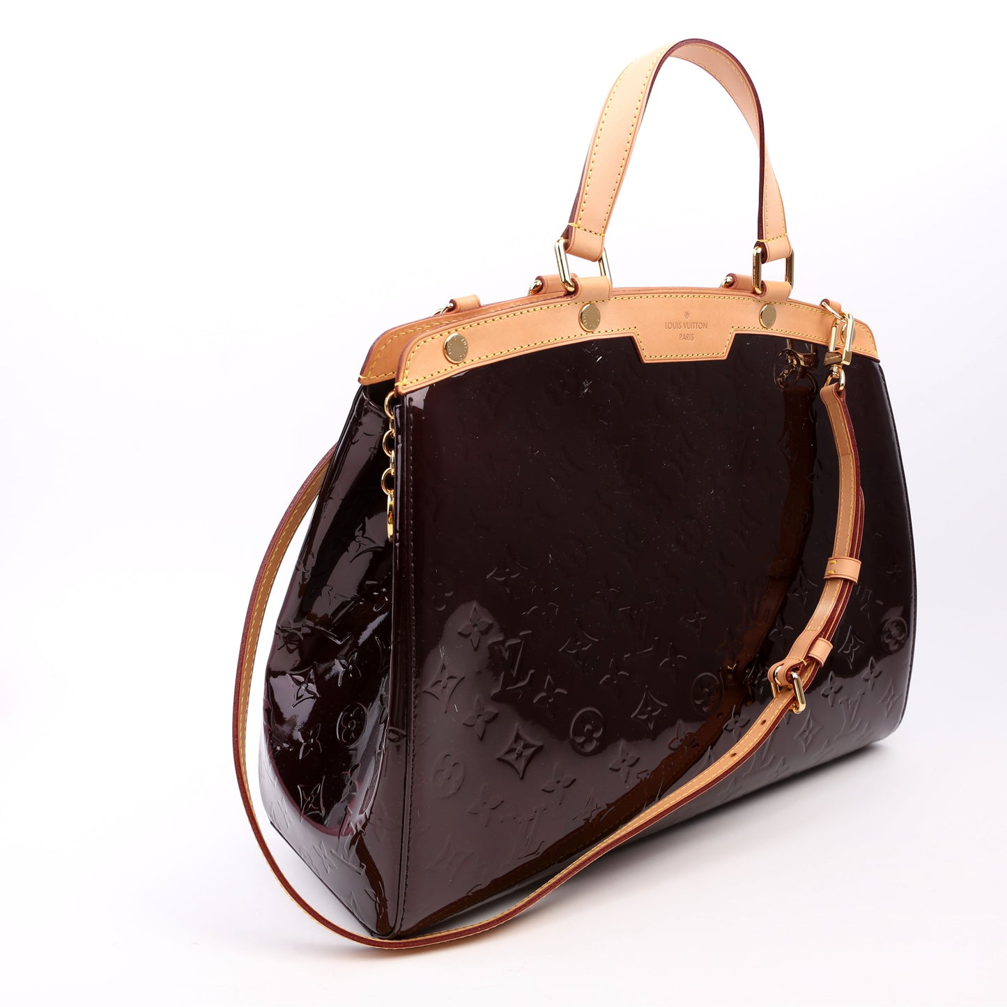 Louis Vuitton Brea GM Vernis Burgundy