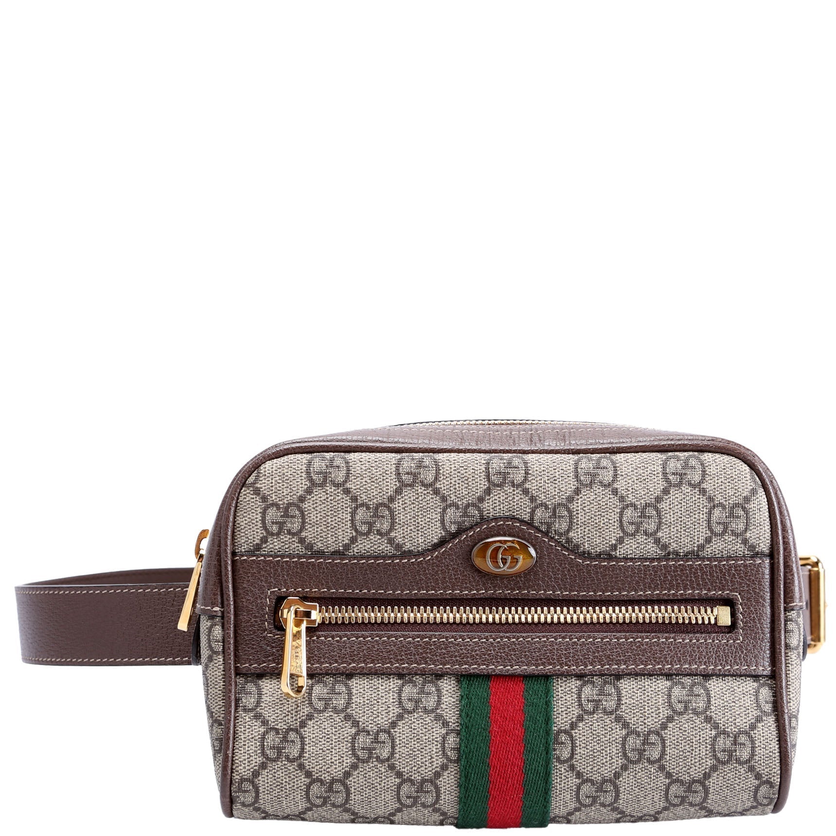 Gucci 517076 Mini Ophidia Belt Brown/Beige Bag