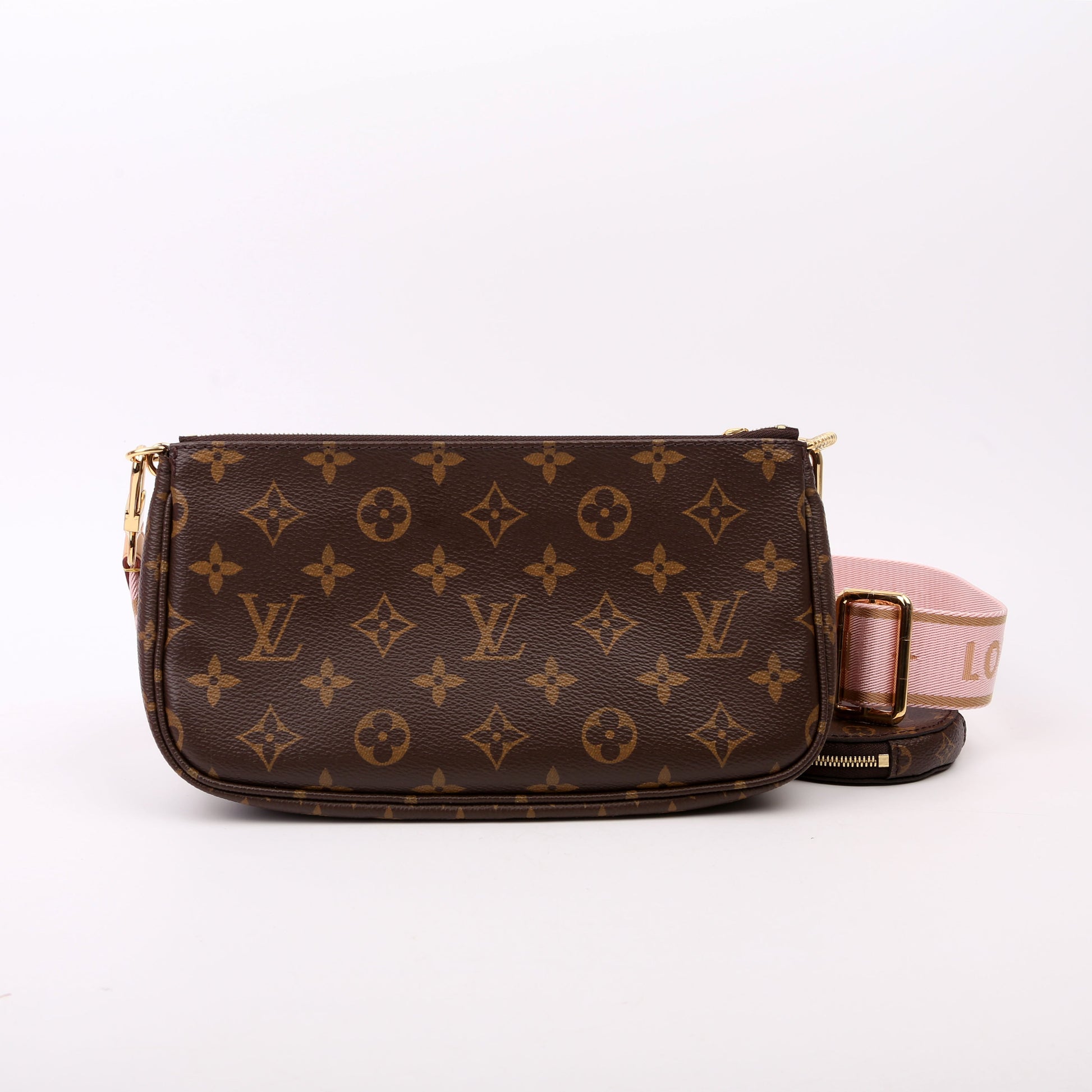 Louis Vuitton Multi Pochette Monogram Pink