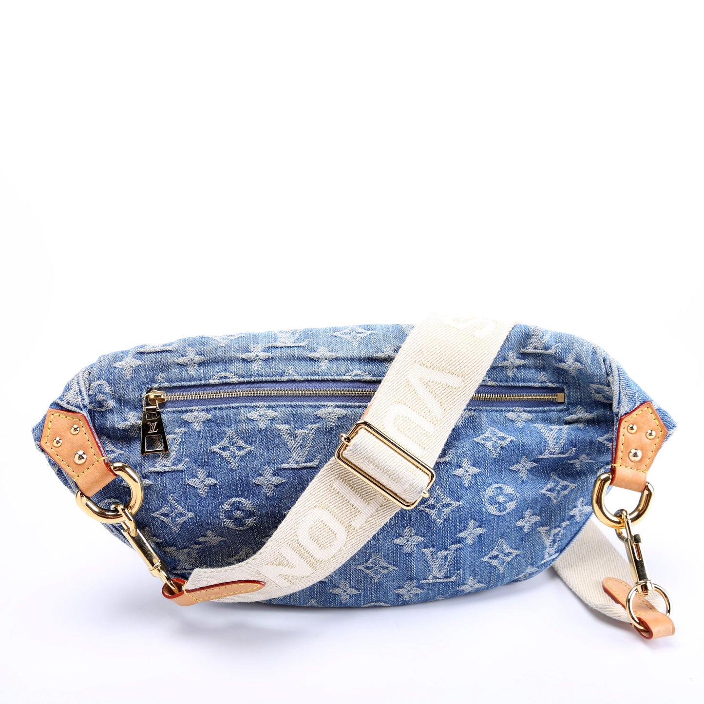 Louis Vuitton High Rise Bumbag Denim Monogram