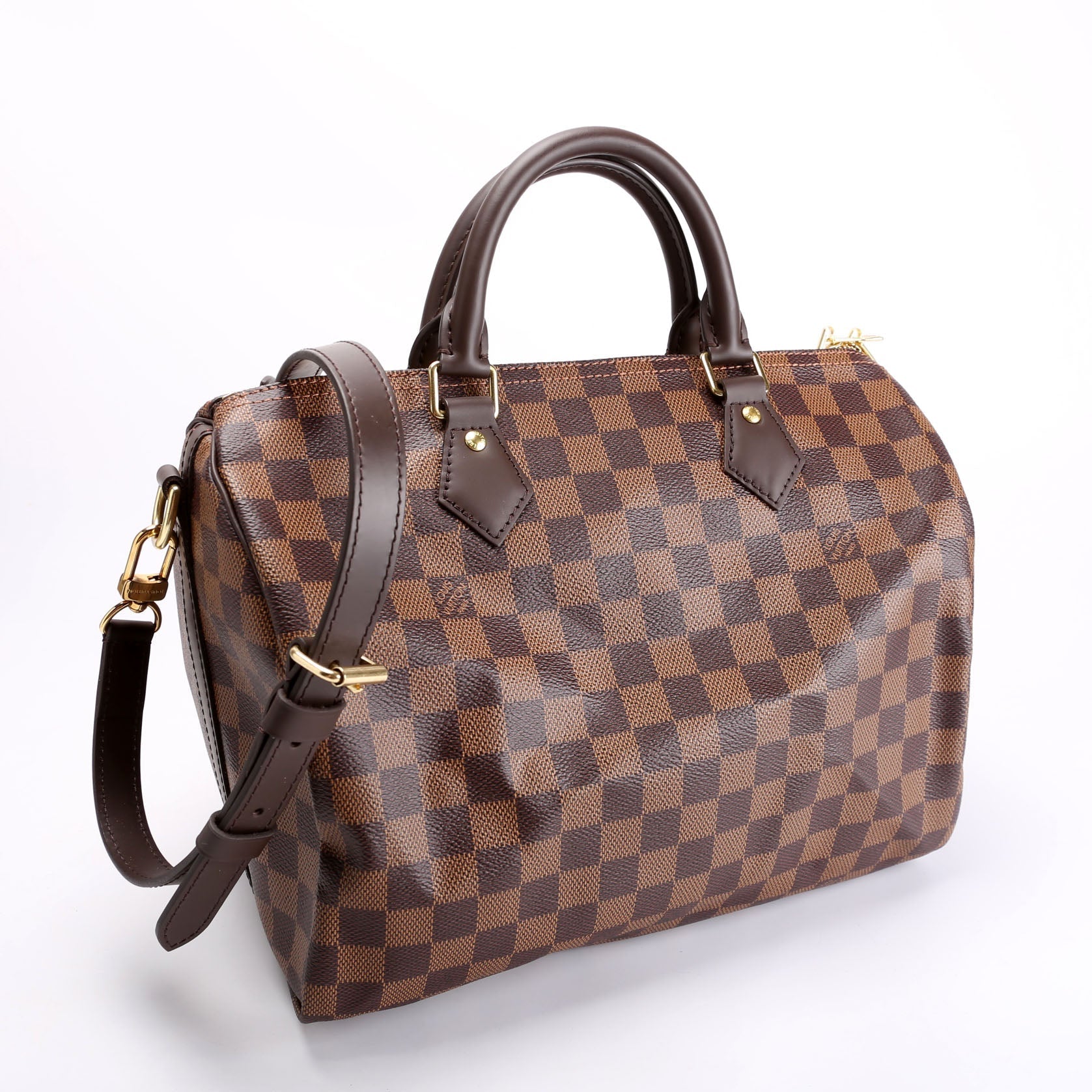 Louis Vuitton Speedy 30 With Strap Ebene