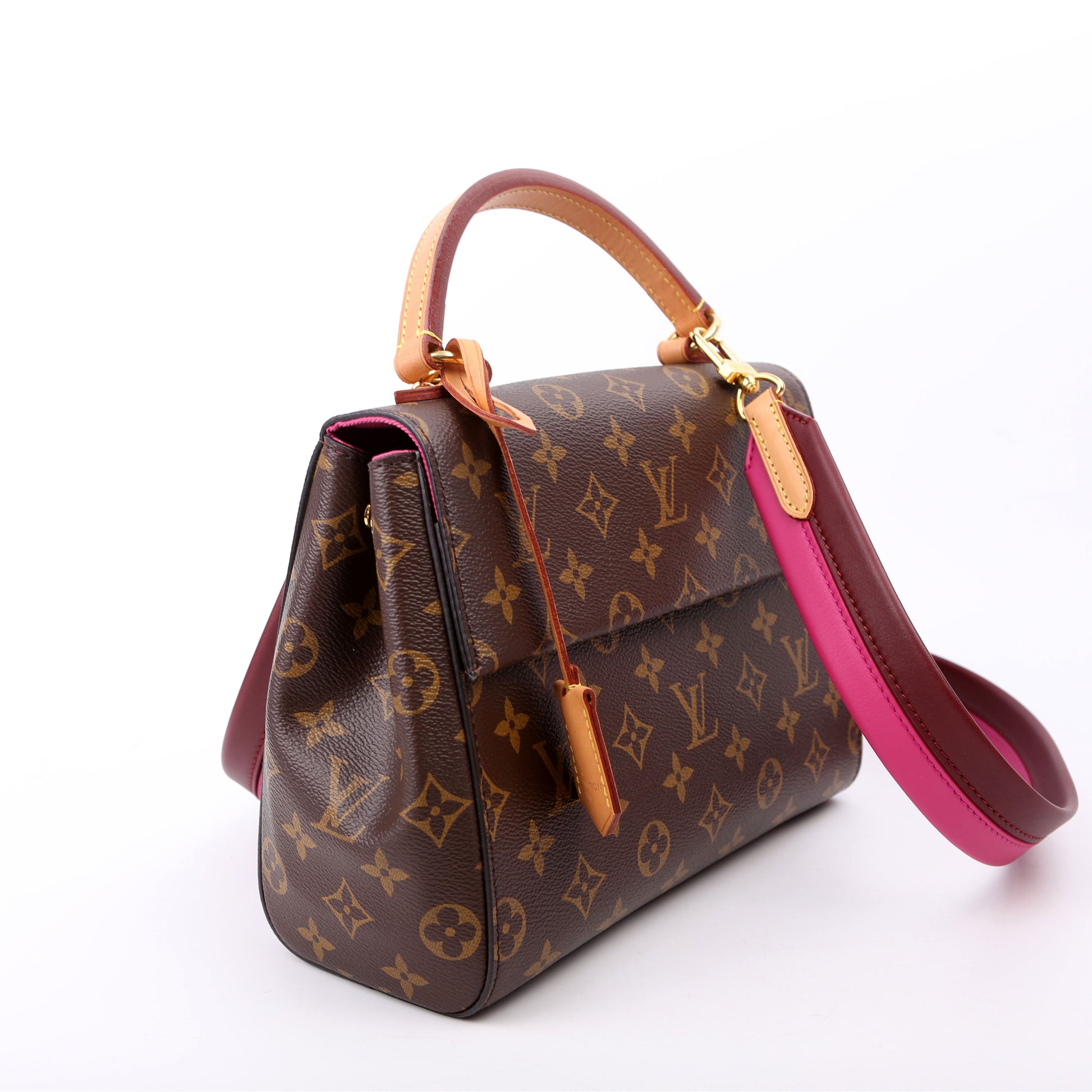 Louis Vuitton Cluny BB Monogram Pink