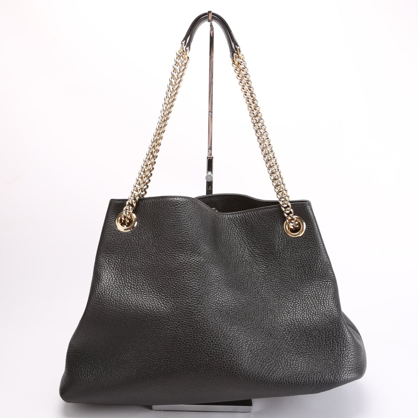 Gucci 536196 Soho Chain Tote Newer Black Bag