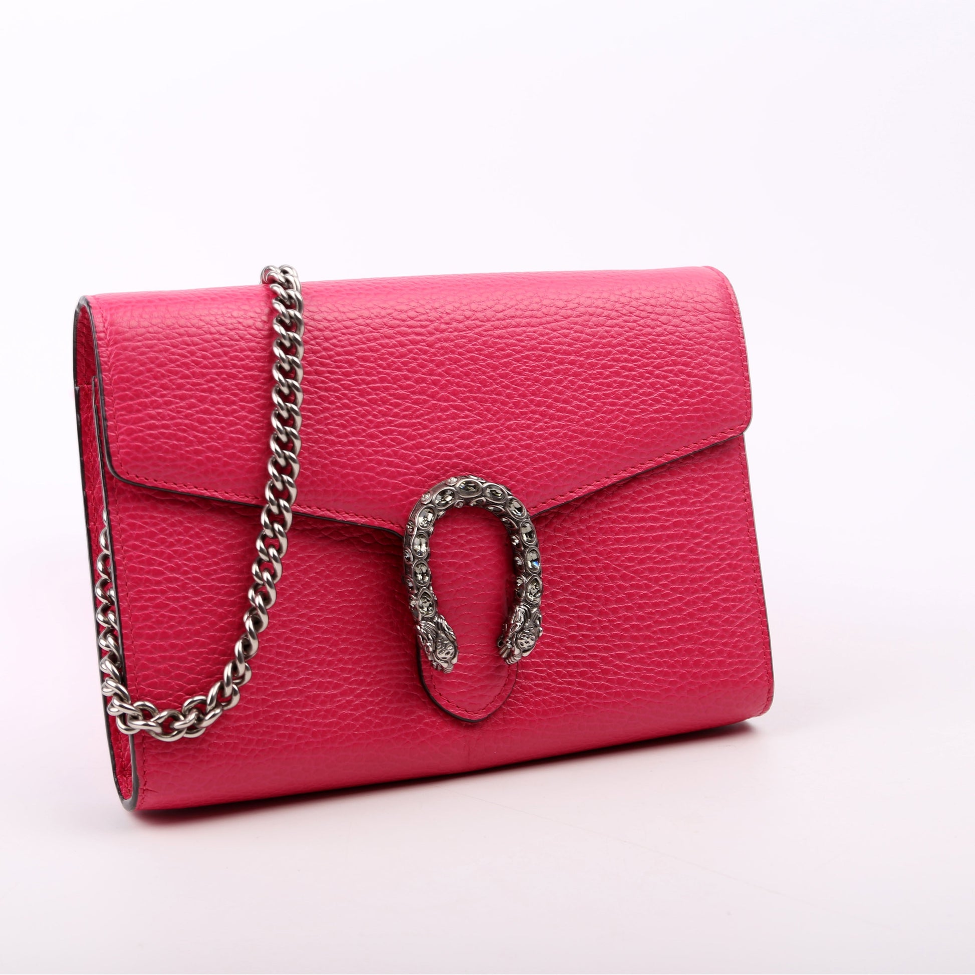 Gucci 401231 Dionysus Mini Wallet Pink Bag