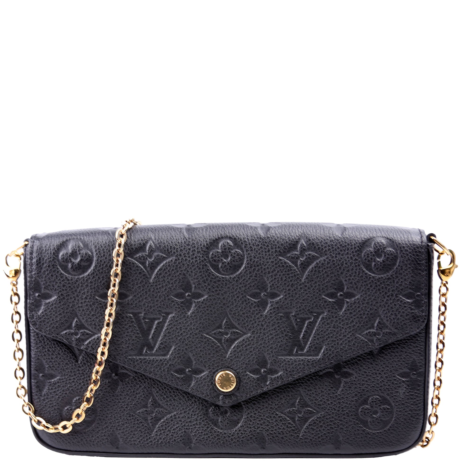 Louis Vuitton Pochette Felicie Empreinte Black
