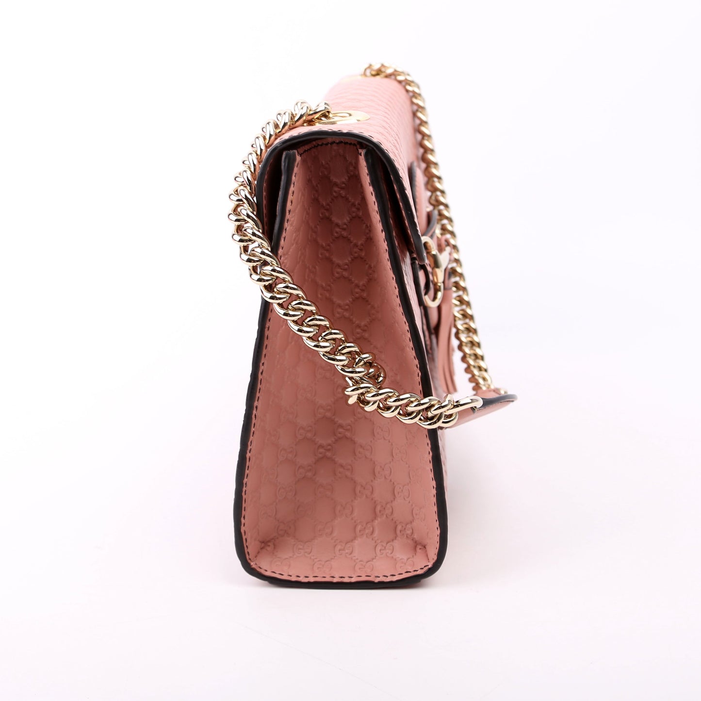Gucci 449635 Emily Micro Medium Chain Pink Bag