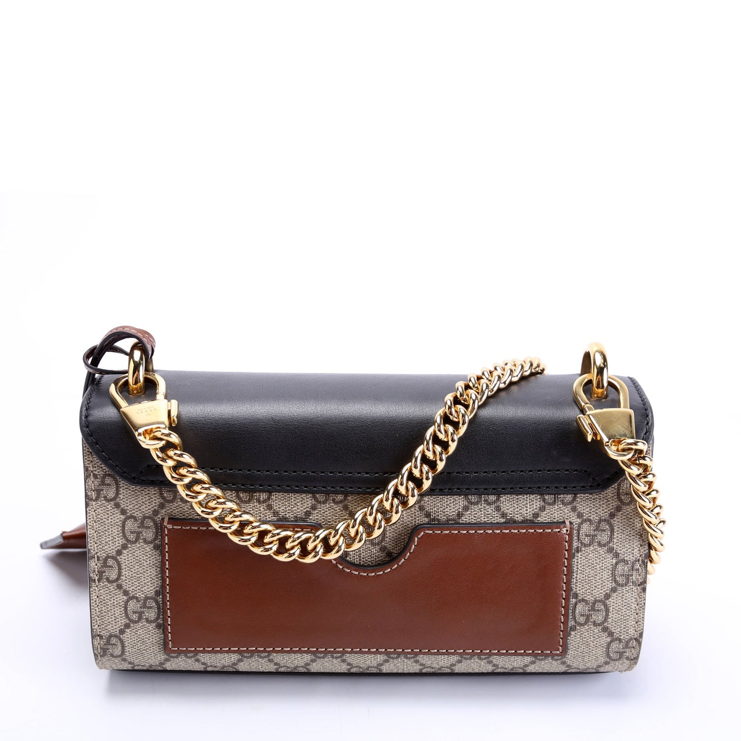 Gucci 735103 GG Supreme Padlock Mini Shoulder Bag