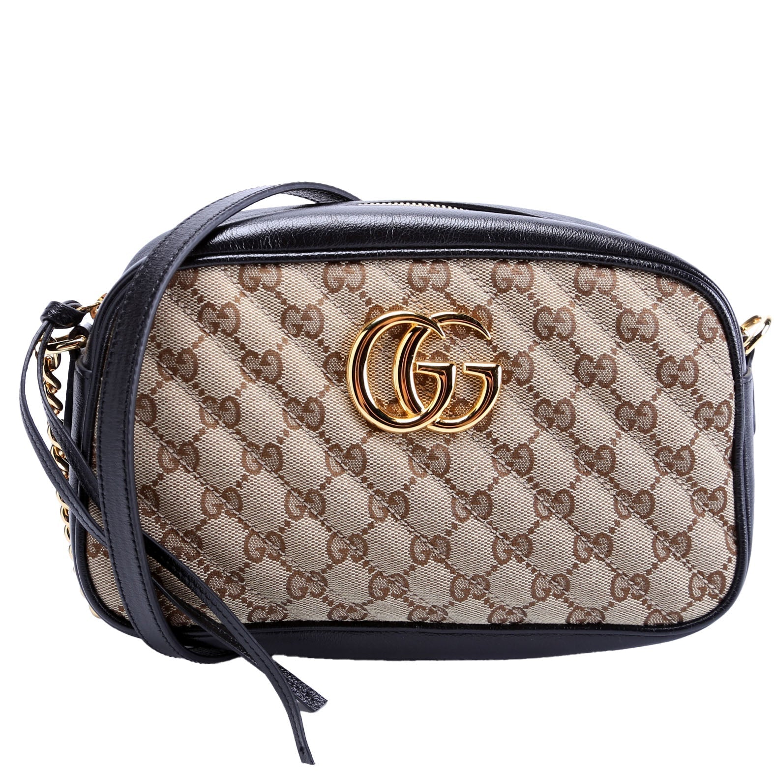 Gucci 447632 Marmont Small Canvas Camera Bag