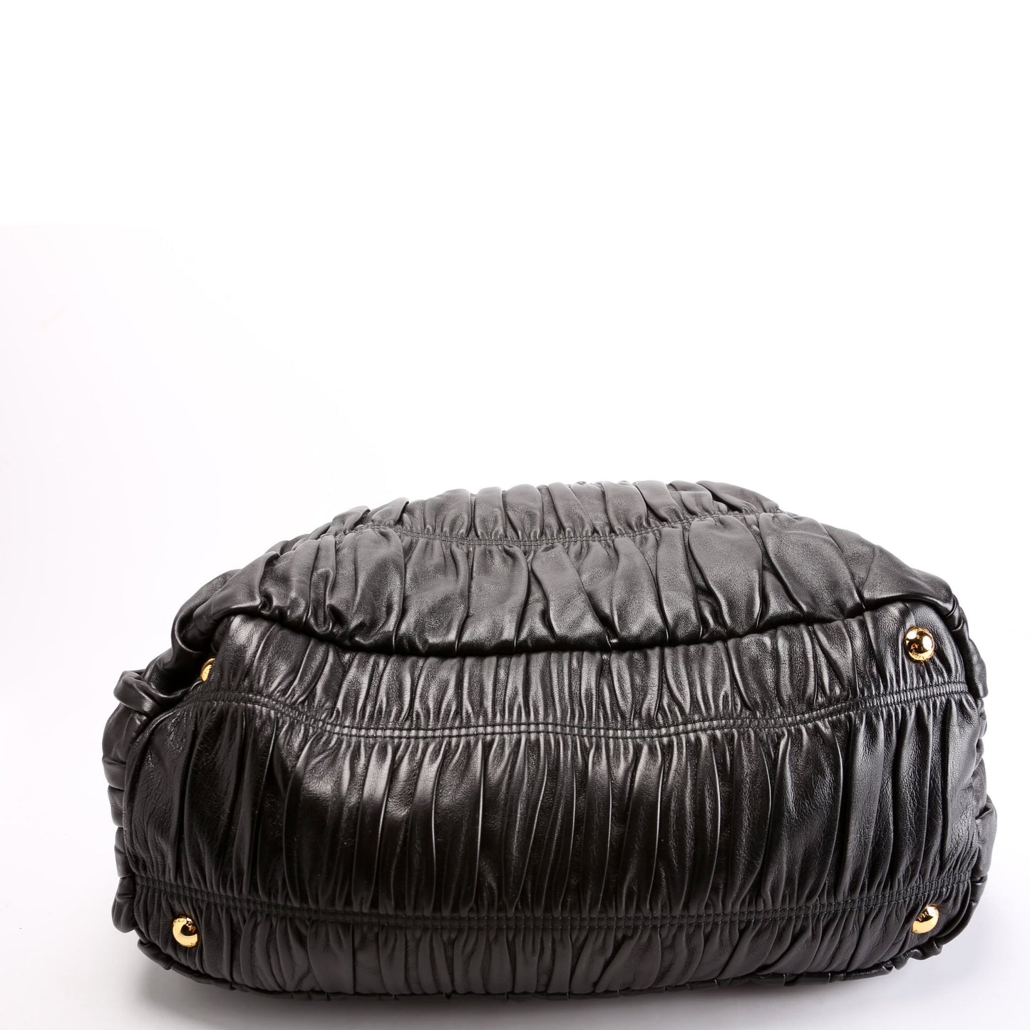Prada BR4730 Nappa Guafre Hobo Black Bag