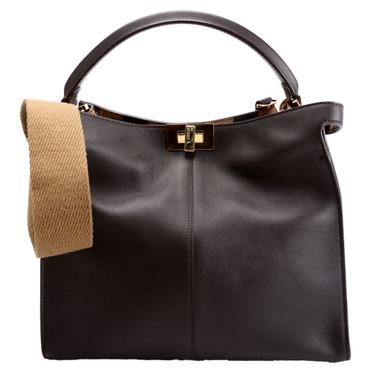 Fendi 8BN310 Peekaboo X-Lite Medium Black Bag