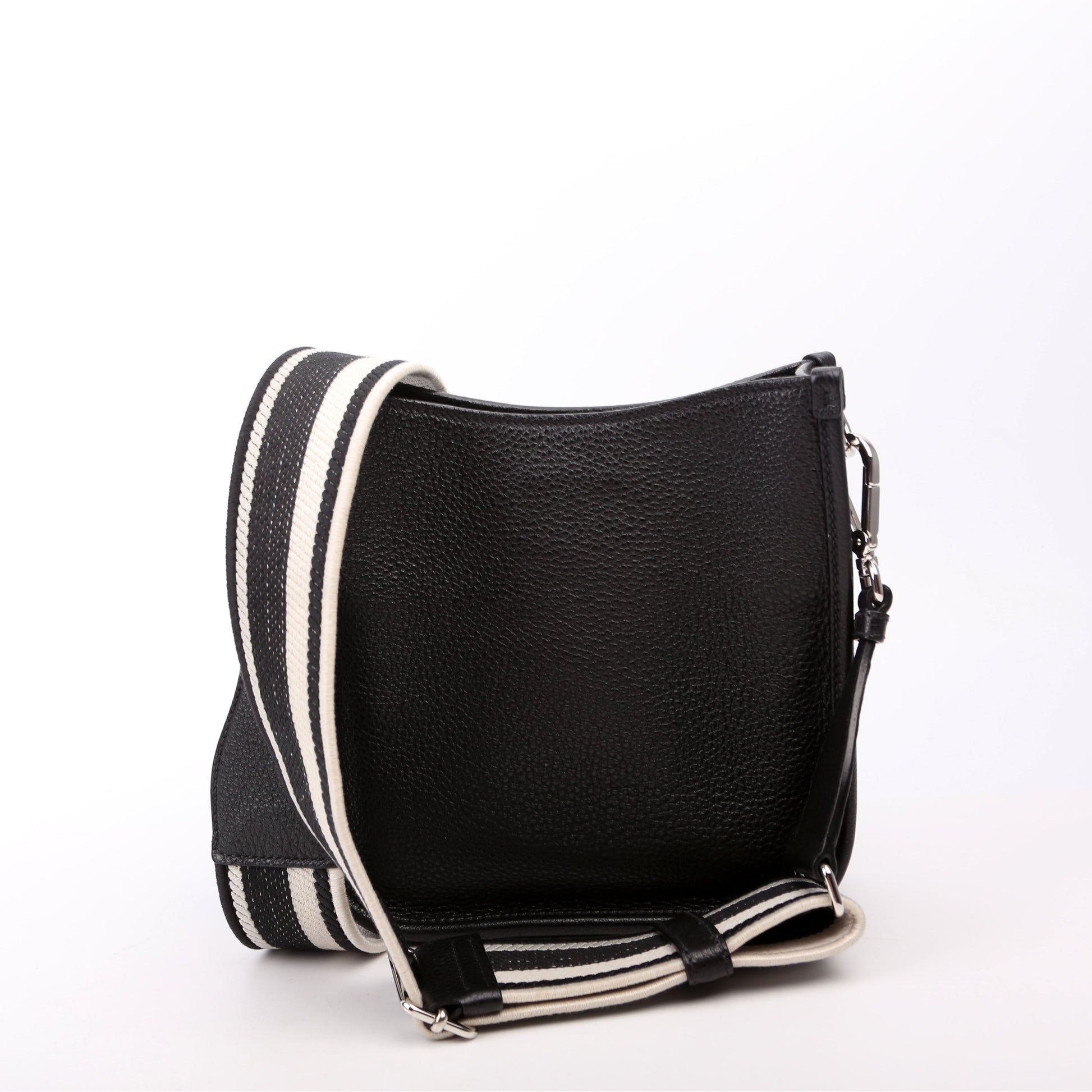 Prada 1BH191 Leather Mini Shoulder Black Bag