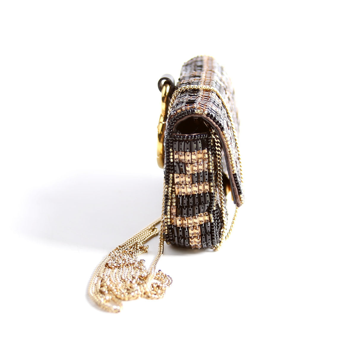 Fendi 7AH844 Nanouette Beaded Bag