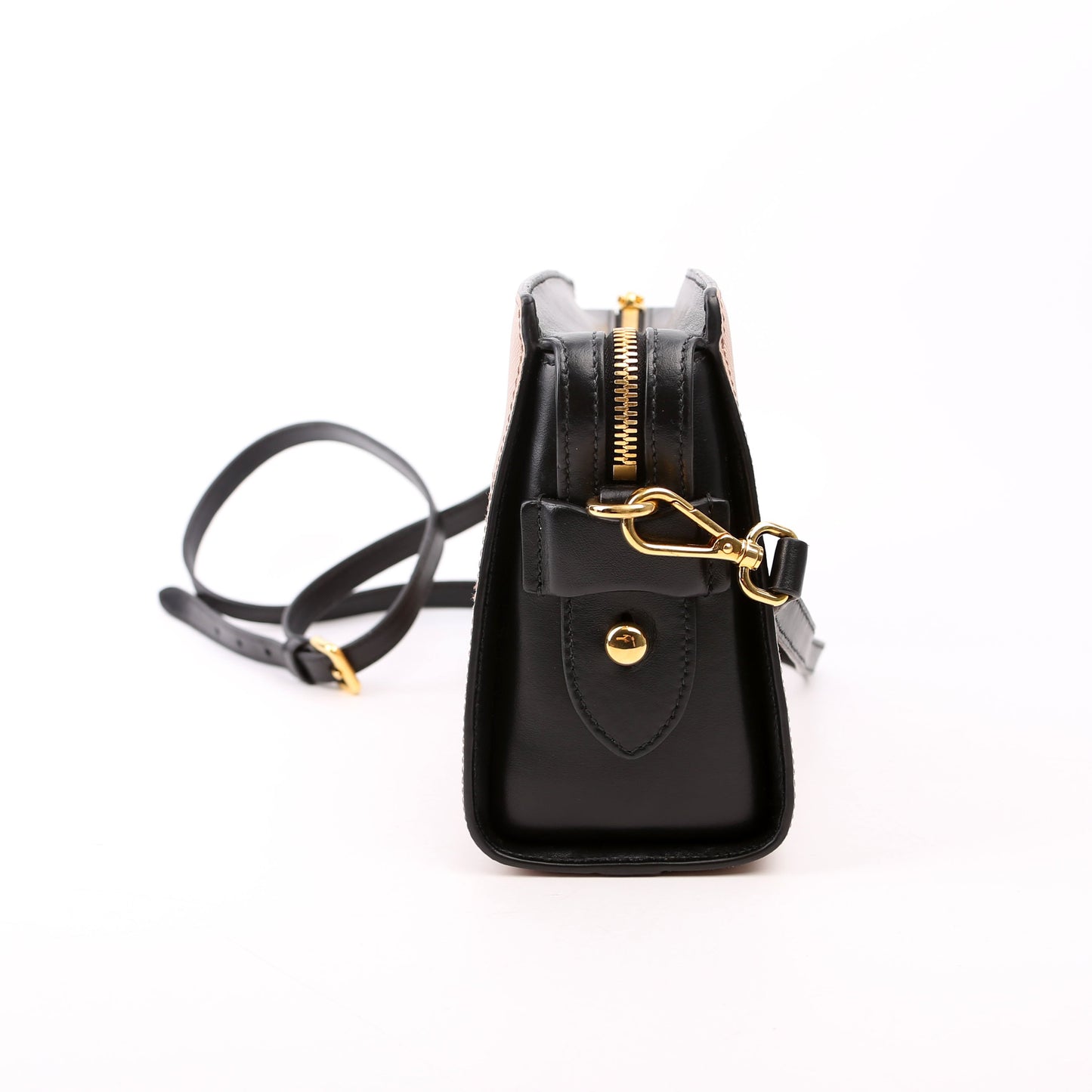 Prada Esplanade Crossbody Tan/Black Bag