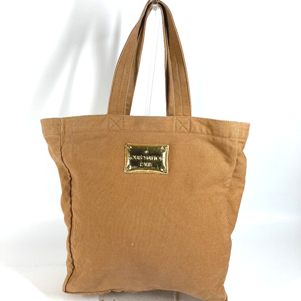 LOUIS VUITTON Tote Bag Canvas leather Brown That's Love LOVE Tote MM Women