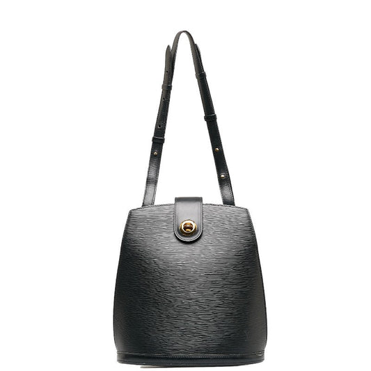 Louis Vuitton Epi Clooney Shoulder Bag M52252 Noir Black Leather Louis Vuitton
