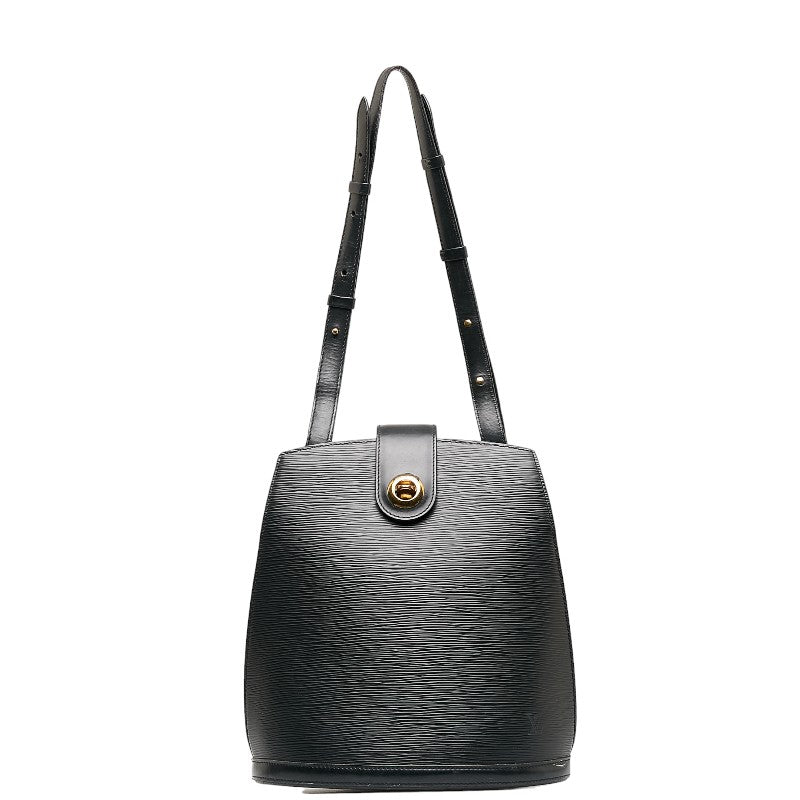 Louis Vuitton Epi Clooney Shoulder Bag M52252 Noir Black Leather Louis Vuitton