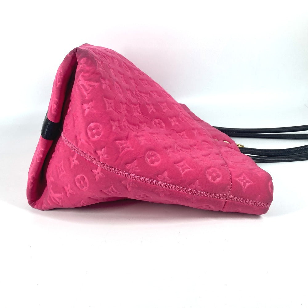 LOUIS VUITTON Shoulder Bag microfiber pink Cruise line Scuba MM