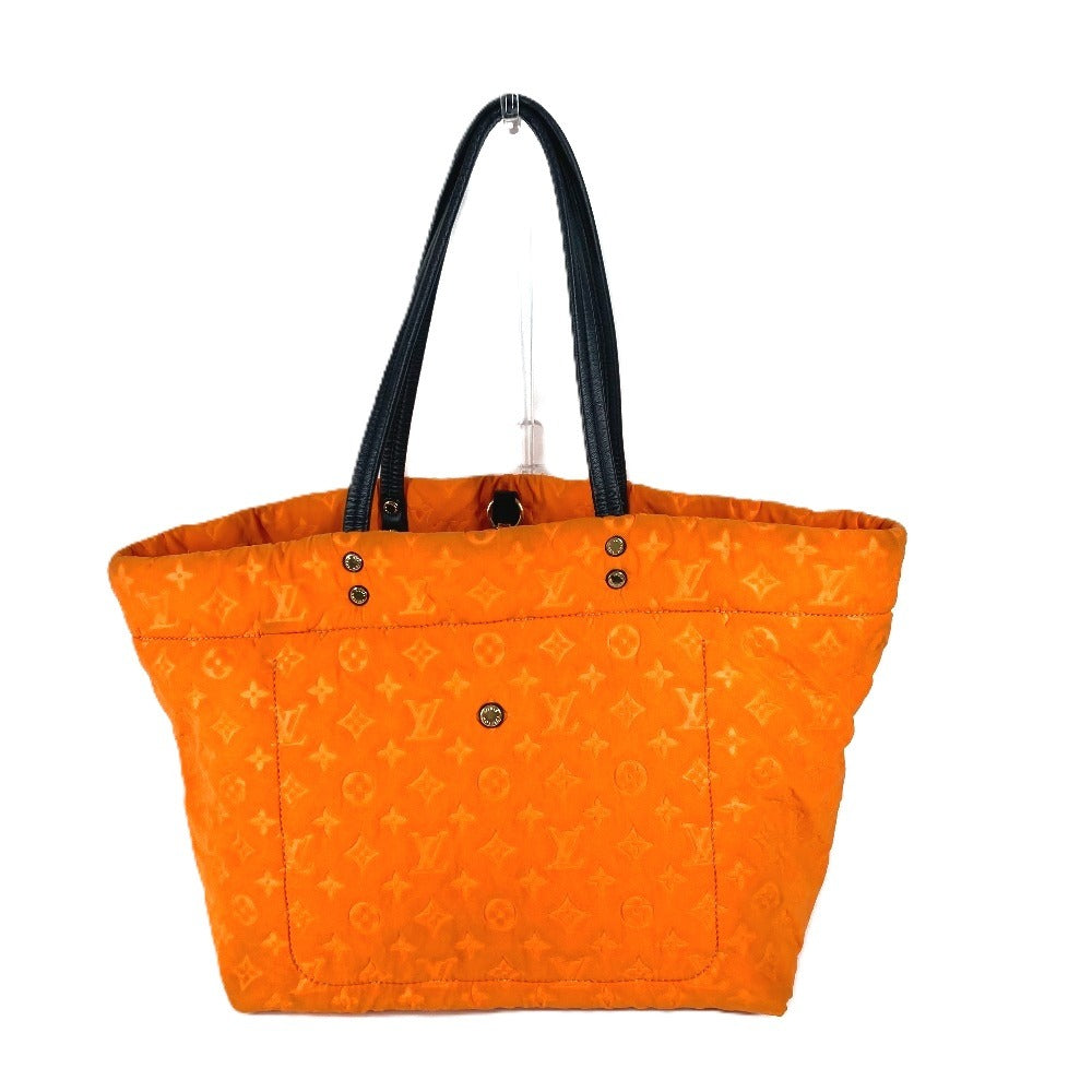 LOUIS VUITTON Shoulder Bag microfiber Orange Cruise line Scuba MM