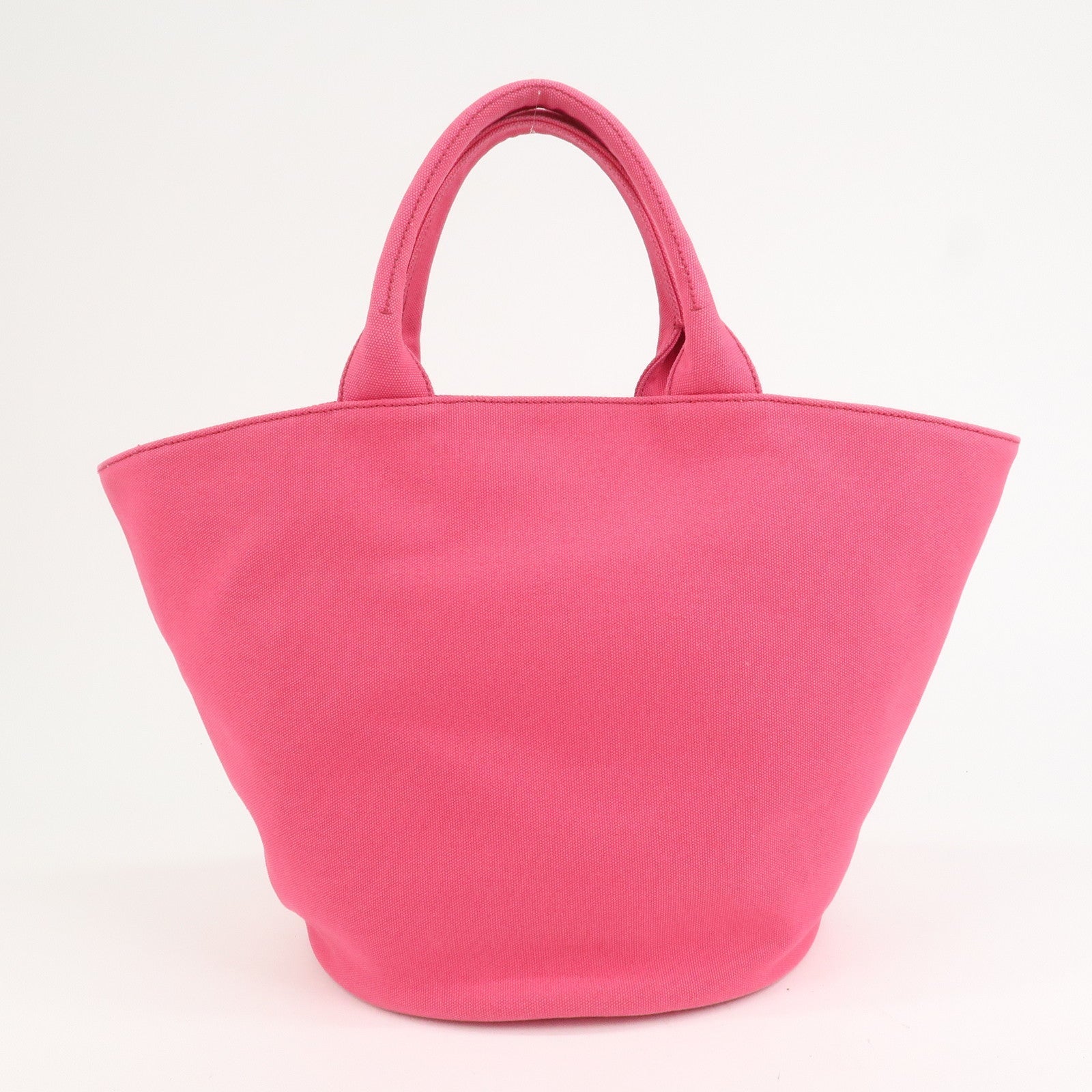 PRADA Canapa Canvas 2Way Bag Tote Bag Shoulder Bag Pink 1BG163