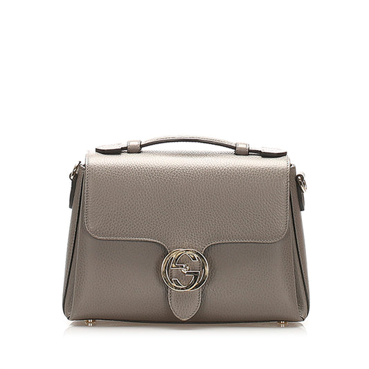 Gucci Leather Shoulder Bag