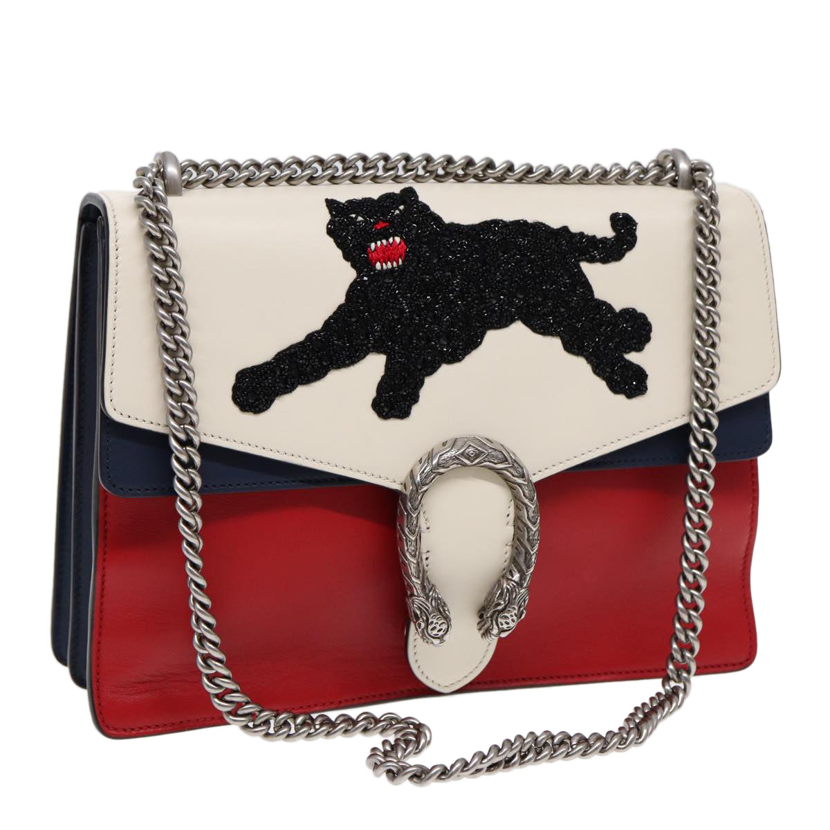 Gucci Lou Leather Shoulder Bag
