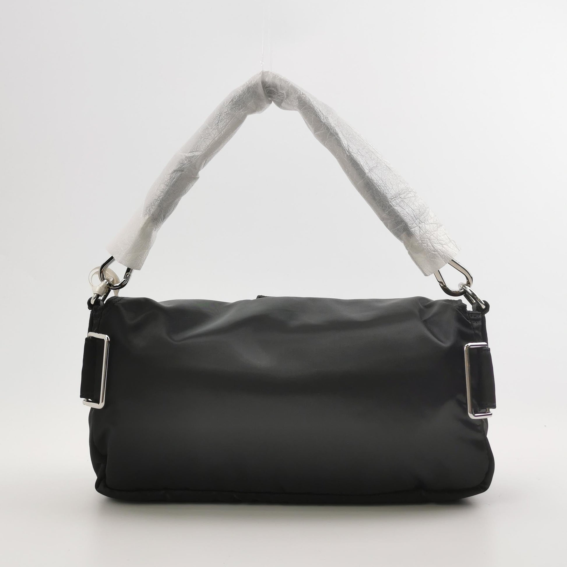 Fendi Baguette Cargo Multipocket Black Nylon 3-way Bag