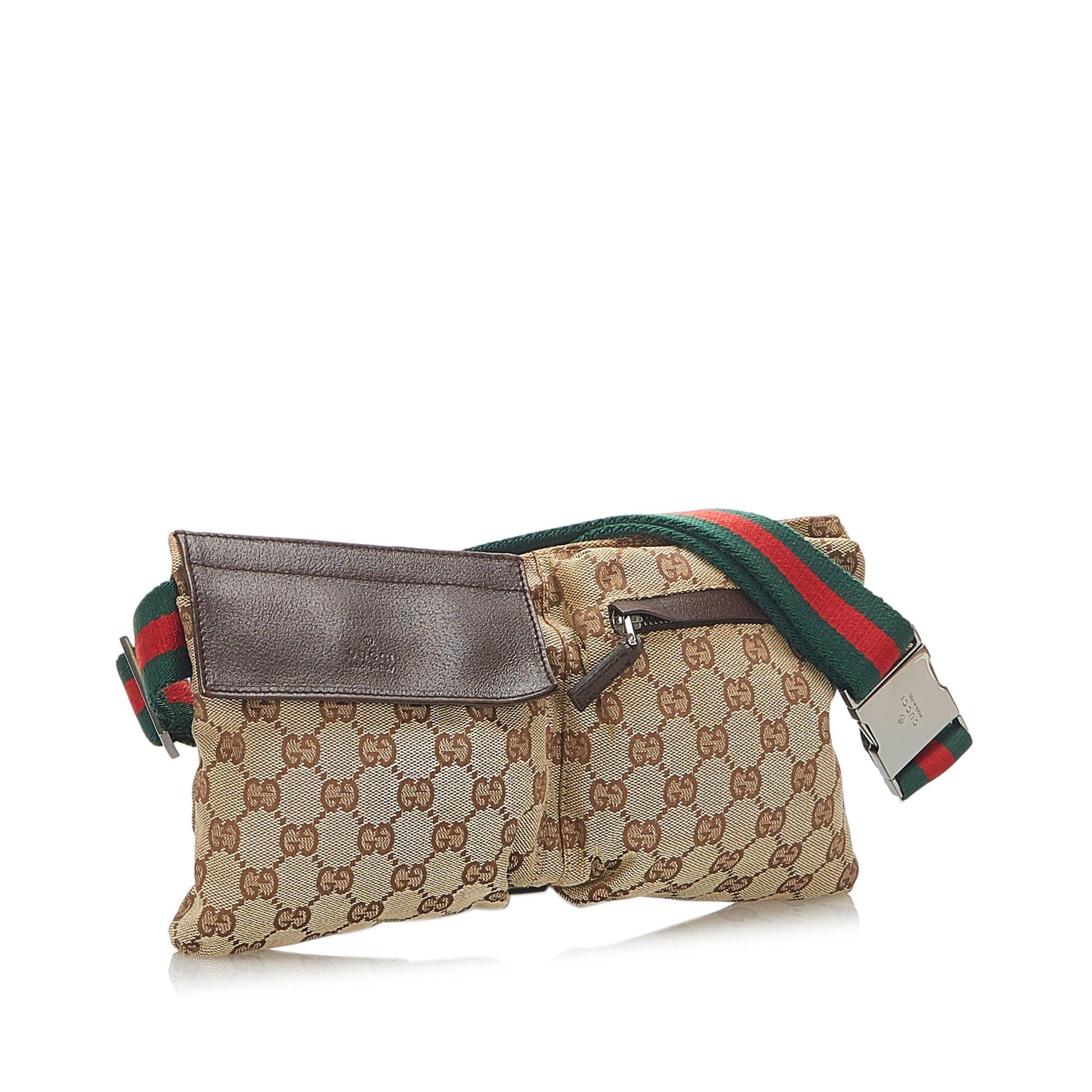 Gucci Canvas Shoulder Bag