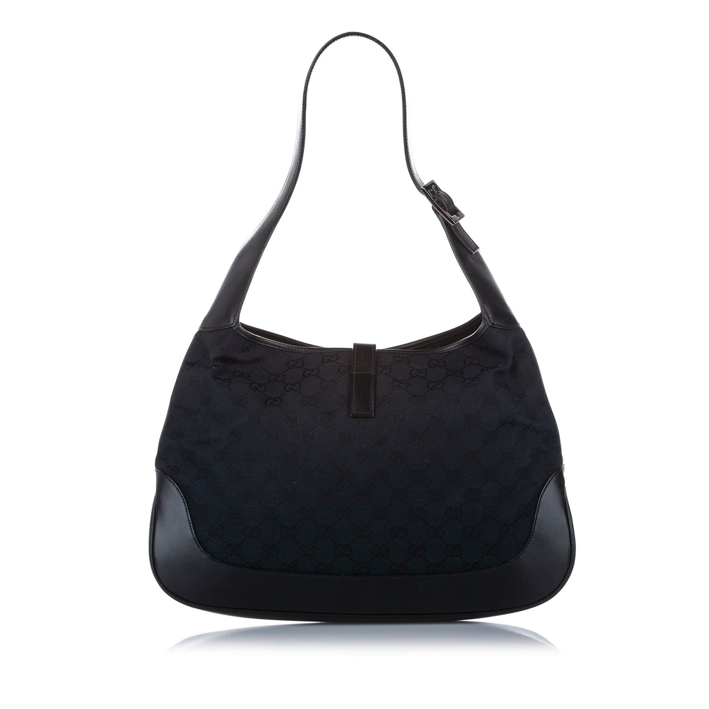 Gucci Leather Canvas Shoulder Bag
