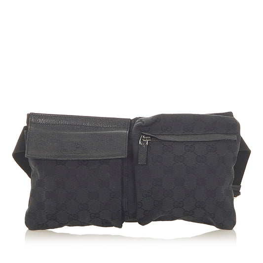Gucci Canvas Shoulder Bag
