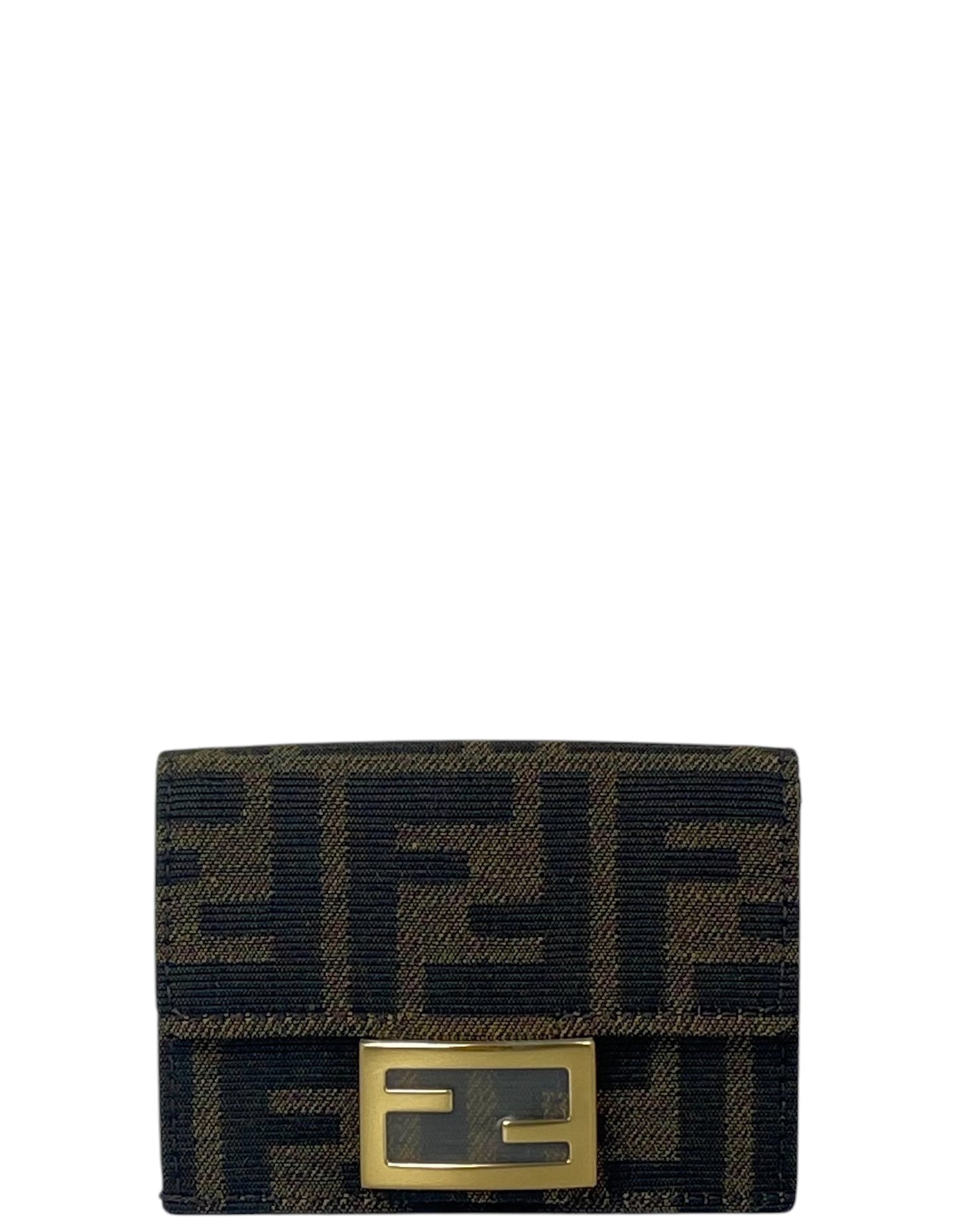 Fendi Monogram Micro Trifold Wallet