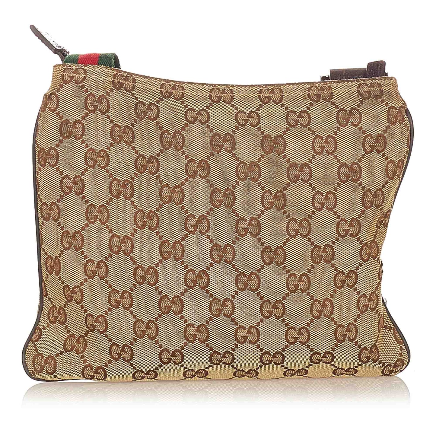 Gucci Leather Canvas Crossbody