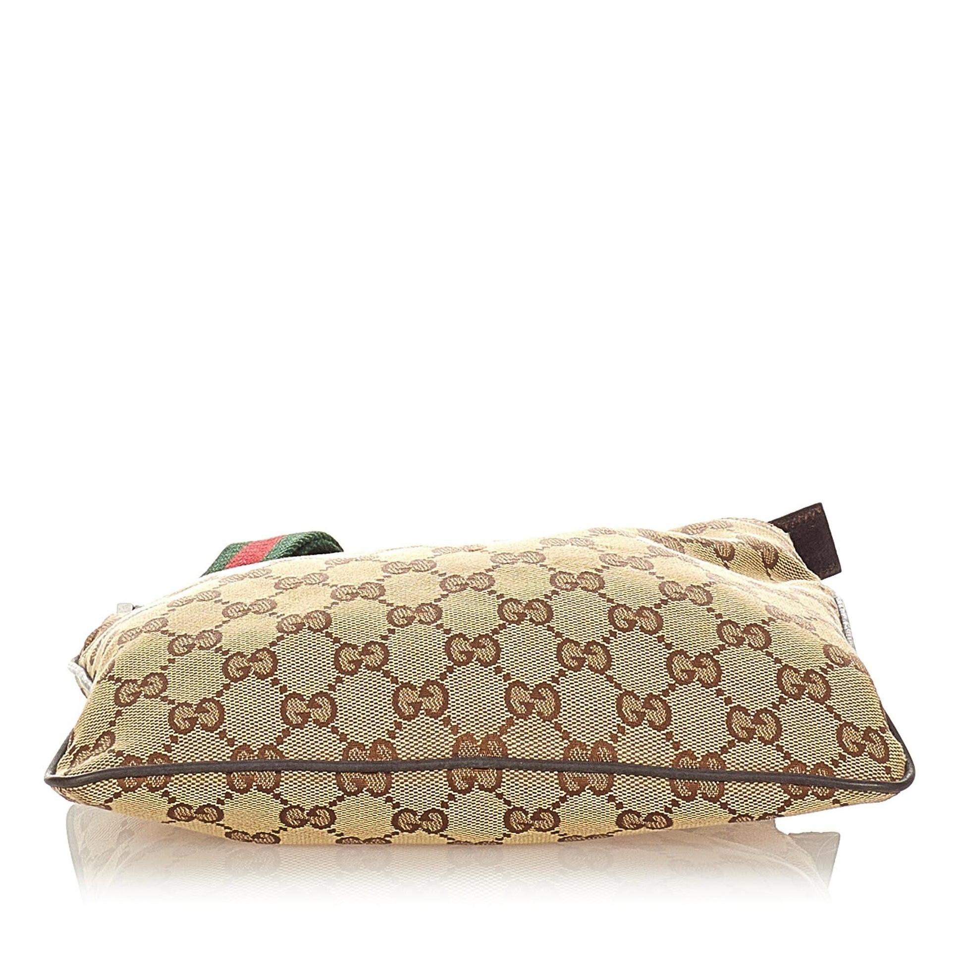 Gucci Leather Canvas Crossbody