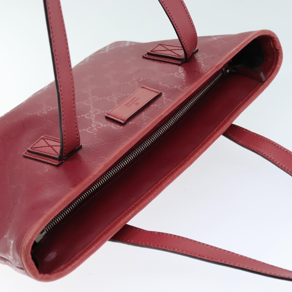 Gucci Leather Canvas Tote