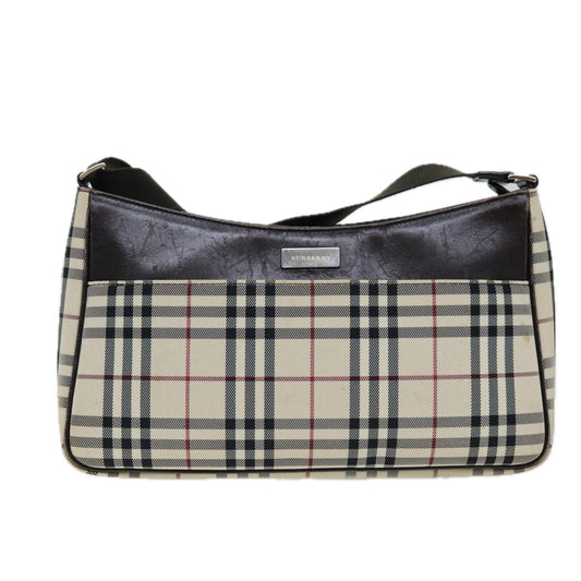 BURBERRY Ho Check Shoulder Bag