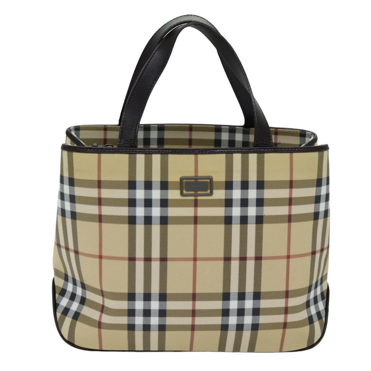 BURBERRY Ho Check Handbag