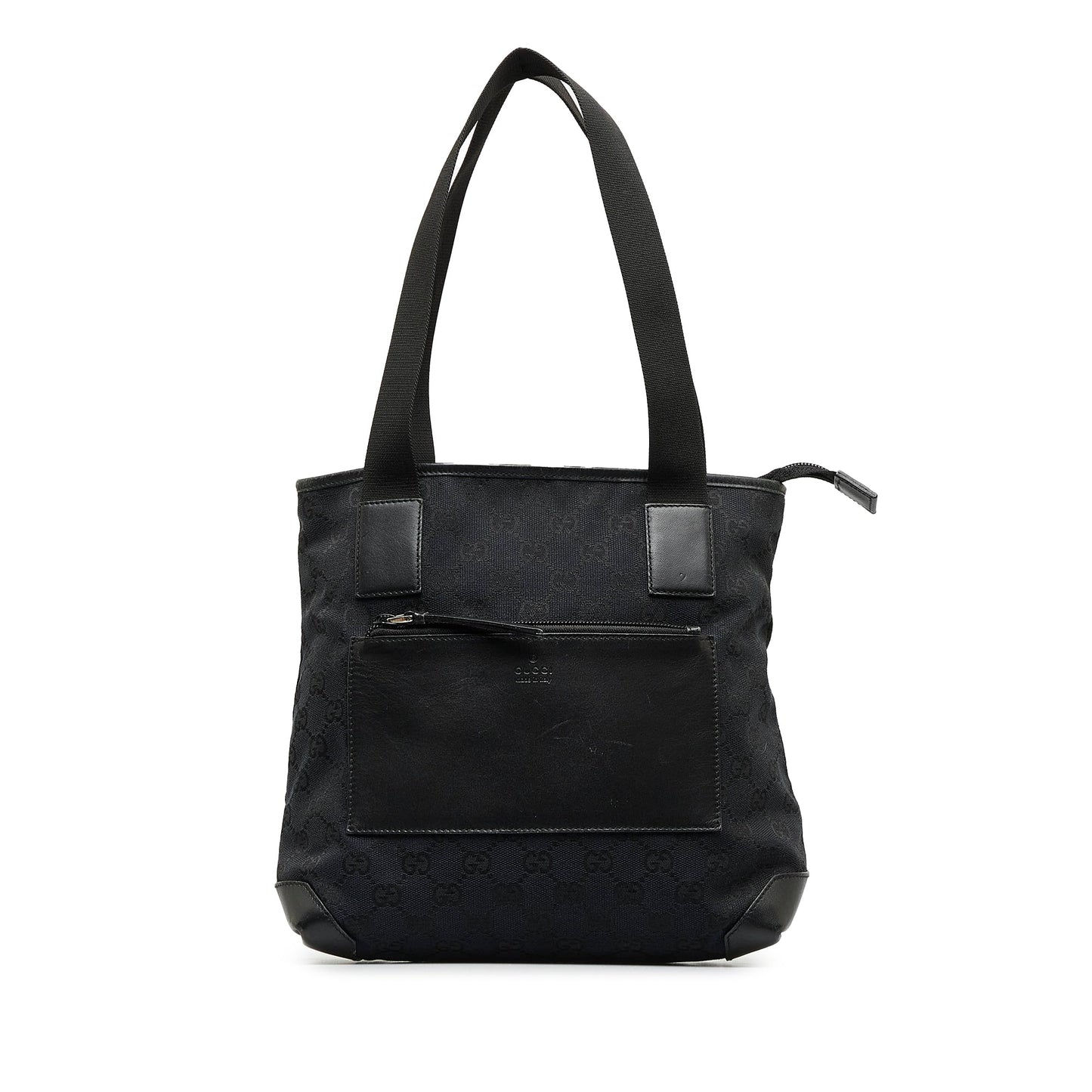 Gucci Black Canvas Tote Style 6