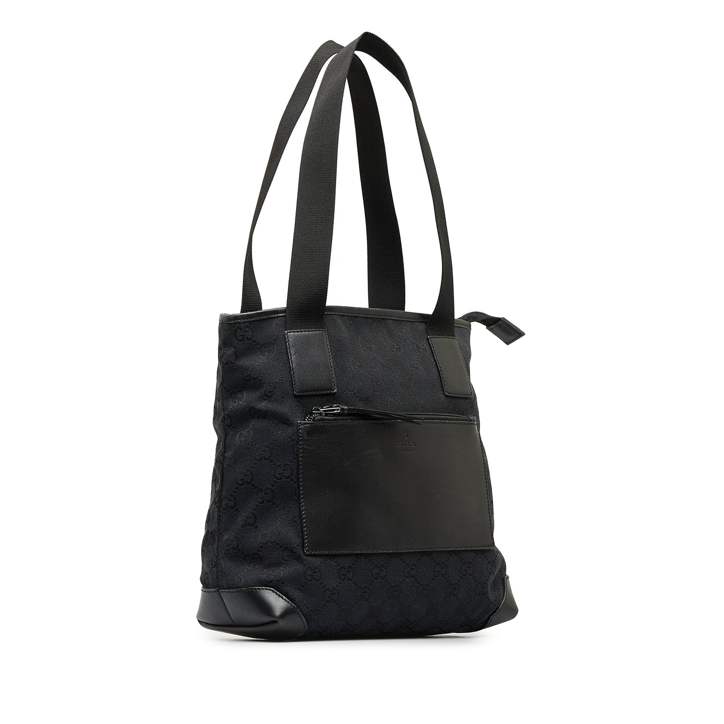 Gucci Black Canvas Tote Style 6