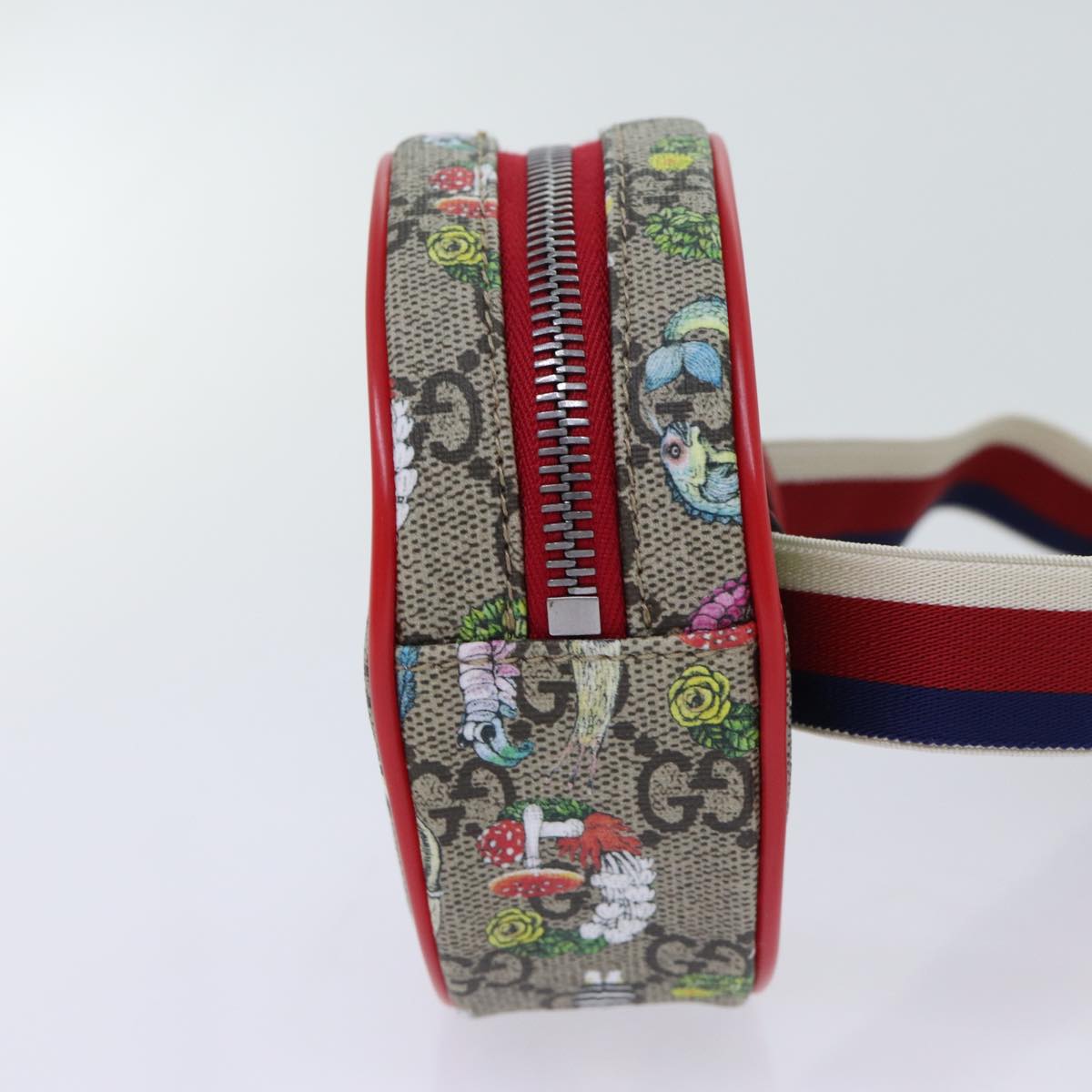 Gucci Leather Canvas Clutch