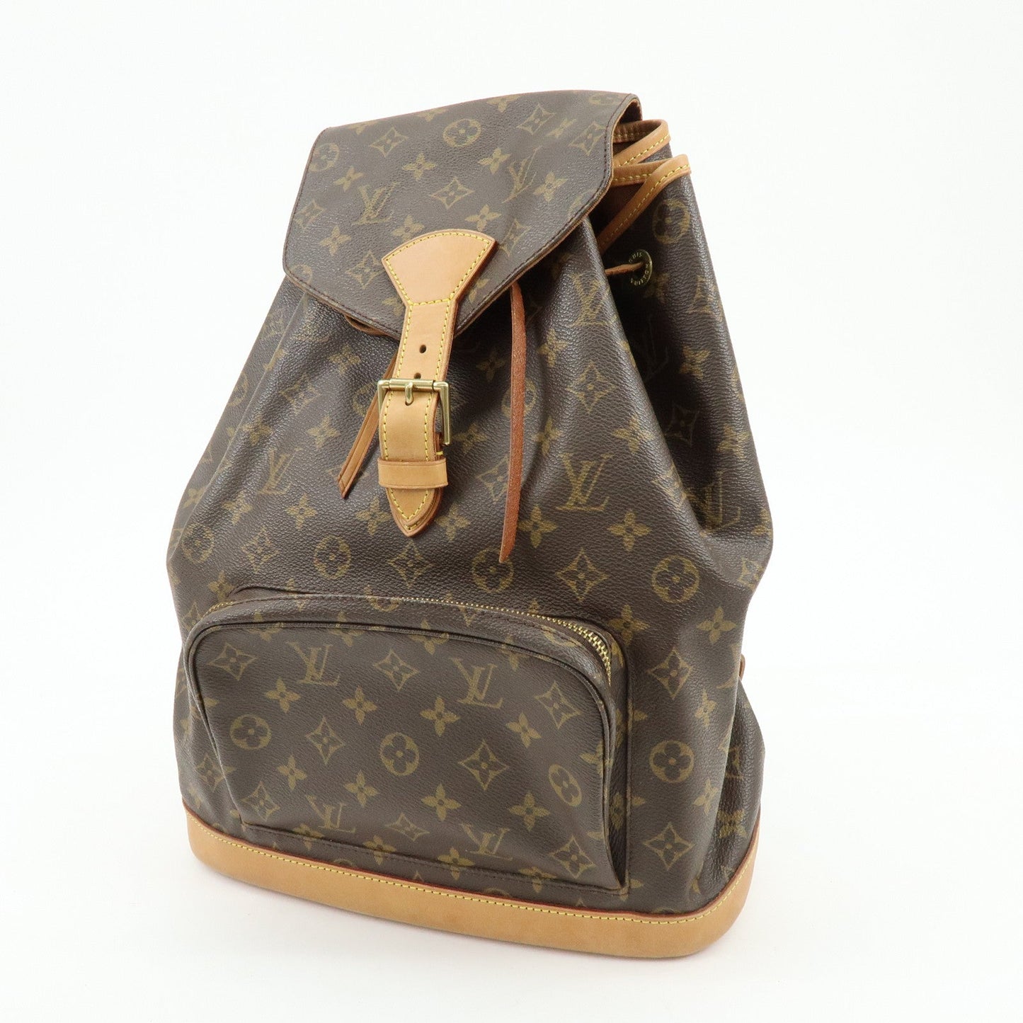 Louis Vuitton Monogram Montsouris GM Backpack Brown M51135