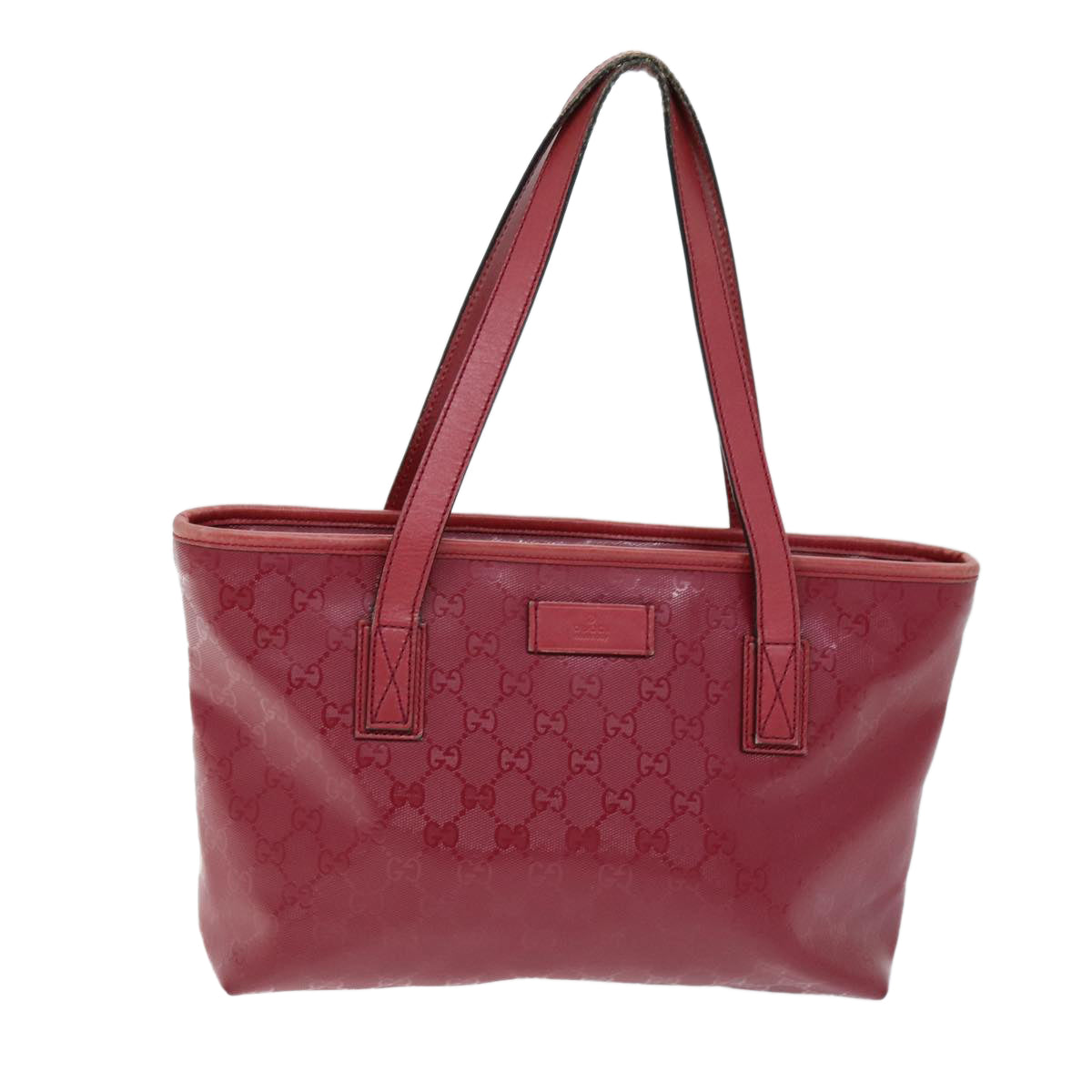 Gucci Leather Canvas Tote