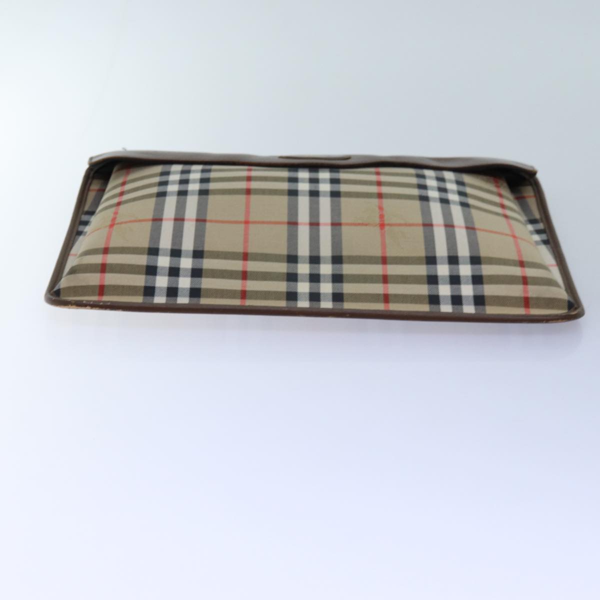 BURBERRY Nova Check Clutch Bag