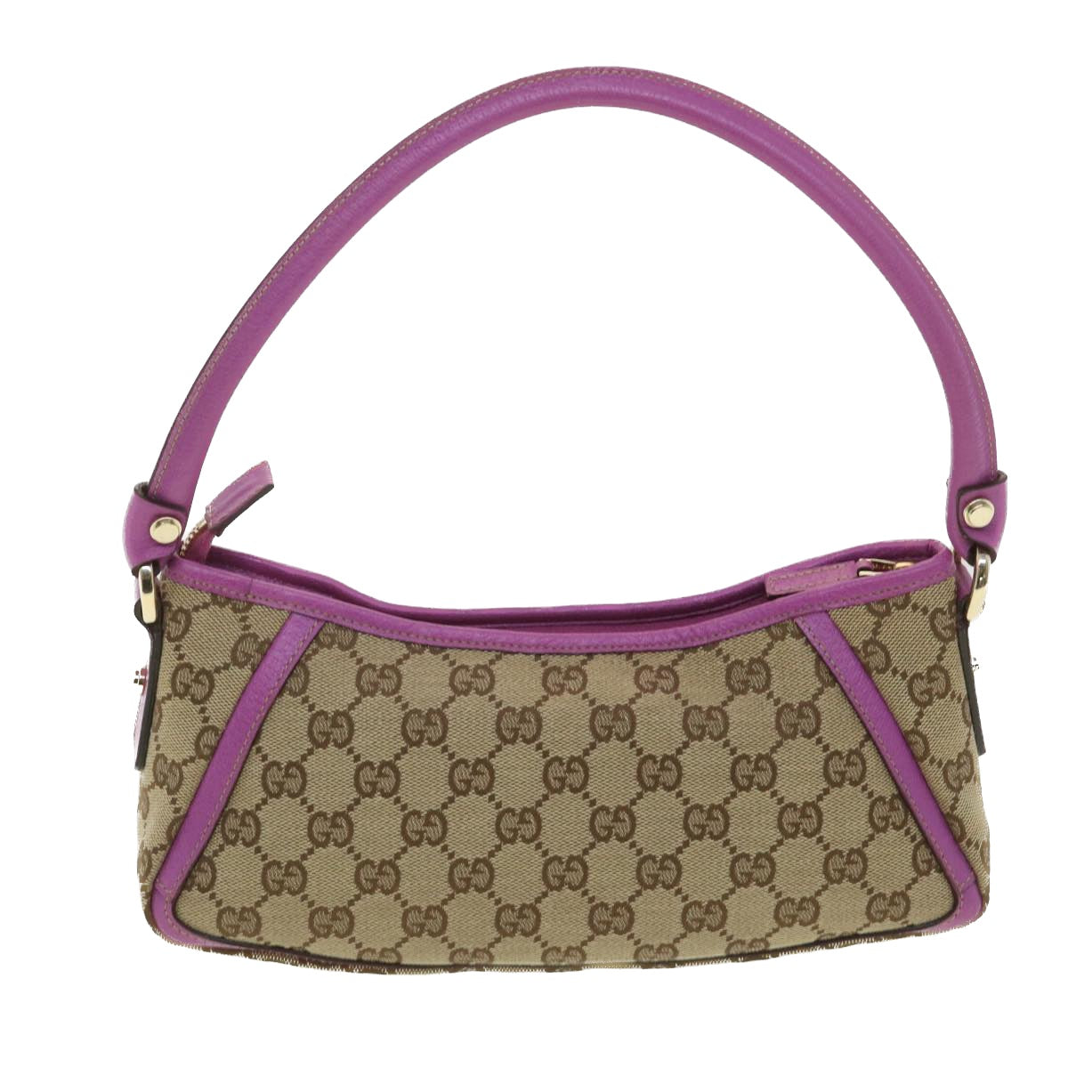 Gucci Lou Canvas Top Handle Handbag