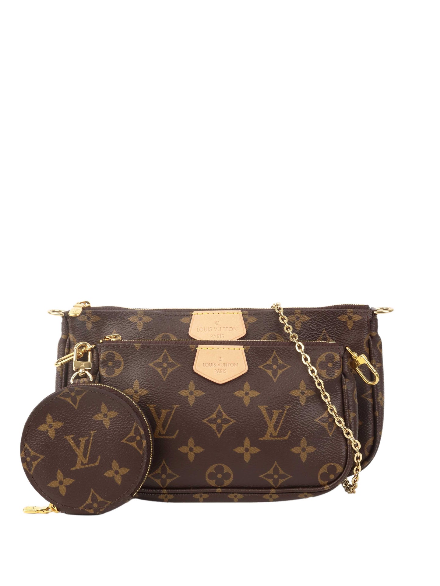 Louis Vuitton Khaki Multi Pochette Accessoire.