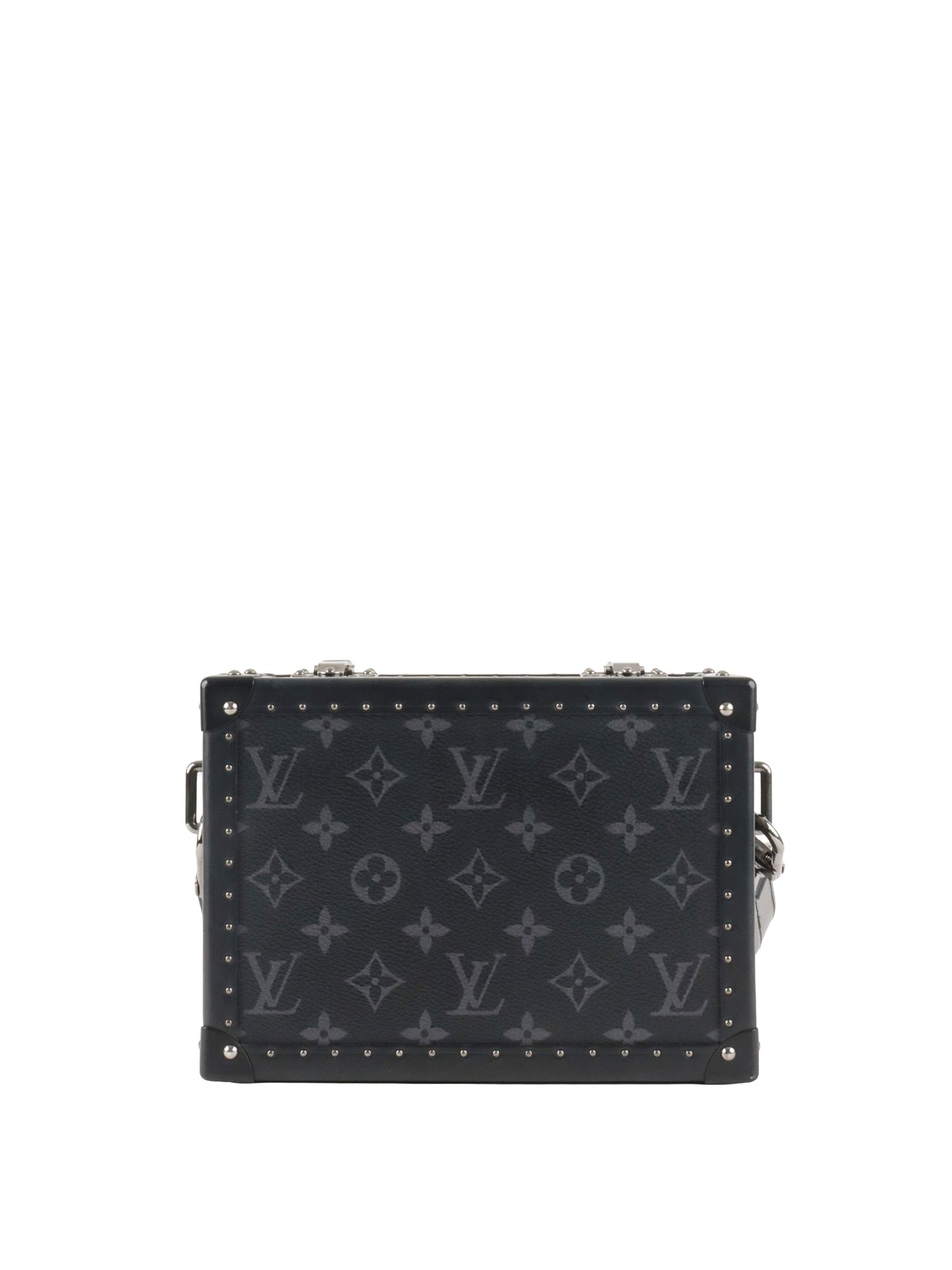Louis Vuitton Black Monogram Eclipse Clutch Box.