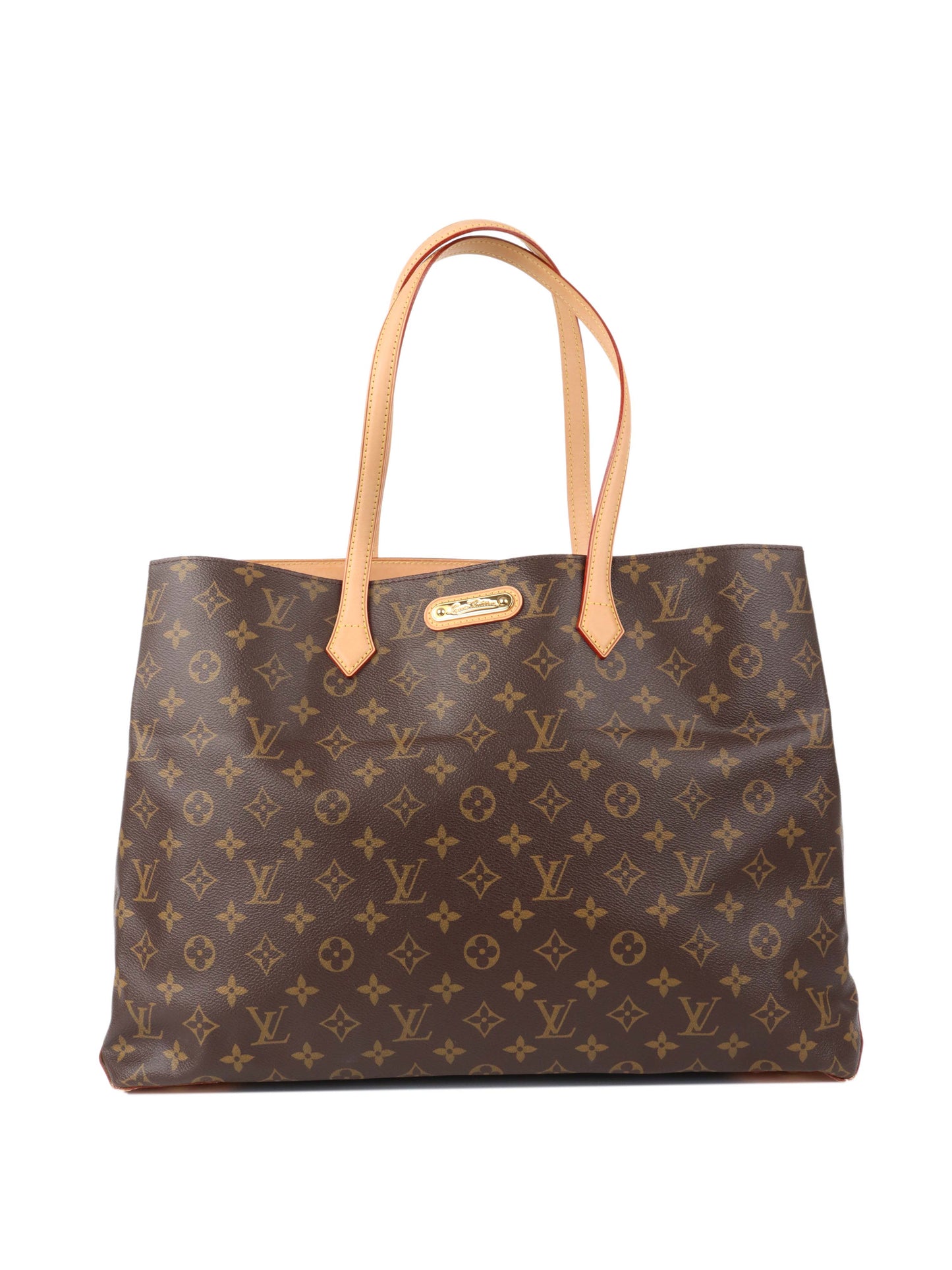 Louis Vuitton Monogram Wilshire GM Tote Bag.