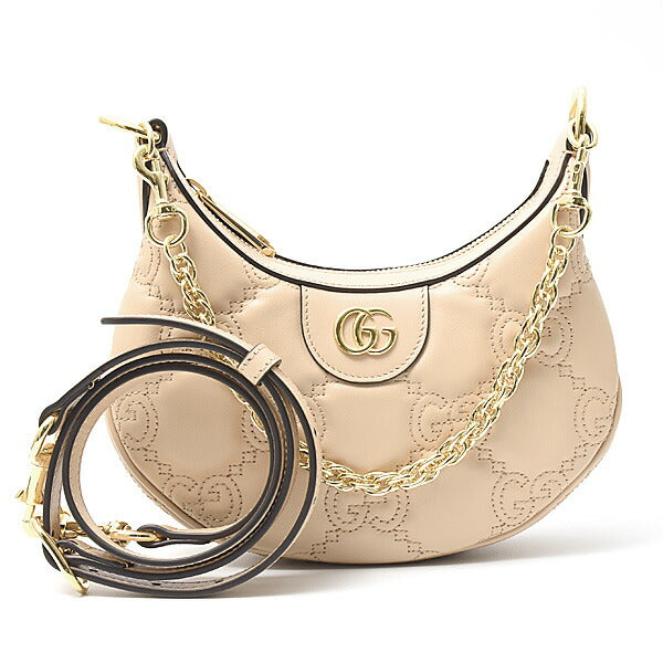 Gucci GG MatelassÃ© Leather 2way Chain Shoulder Bag 739736
