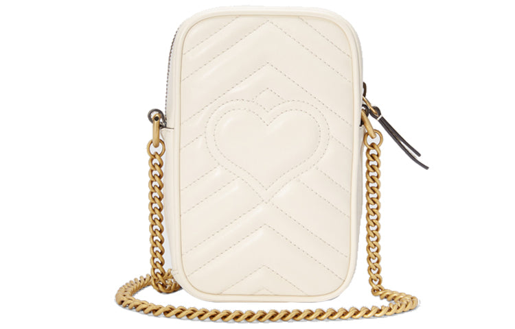 Gucci Chain Leather Shoulder Bag