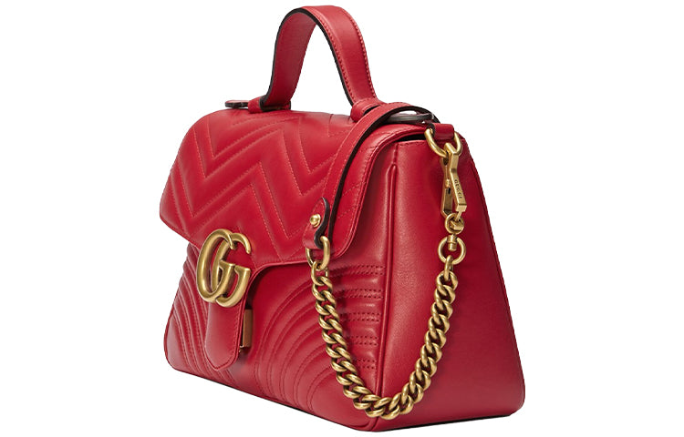 Gucci Chain Leather Shoulder Bag